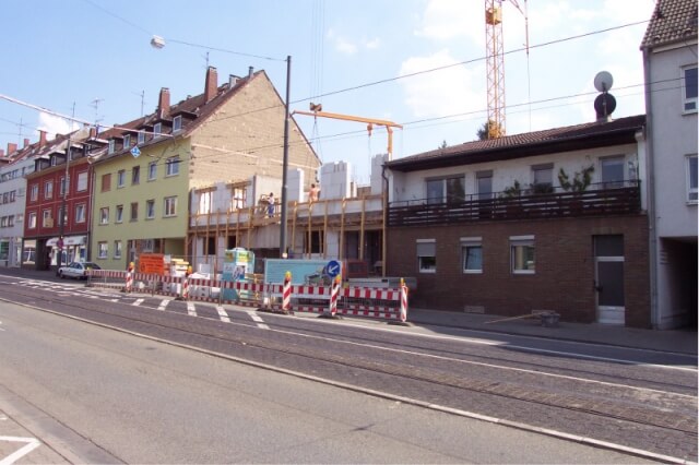 Günter Dörhöfer Bauunternehmung Referenzen Wohnungsbau Mehrfamilienhaus Darmstadt