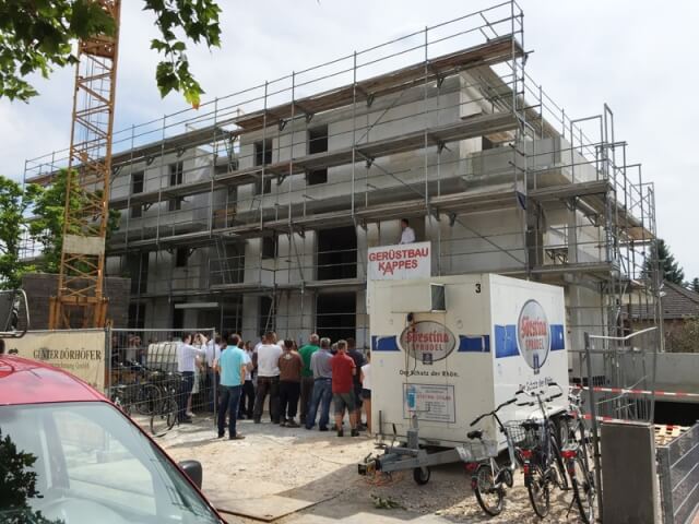 Günter Dörhöfer Bauunternehmung Referenzen Wohnungsbau Mehrfamilienhaus Heidacker Bischofsheim