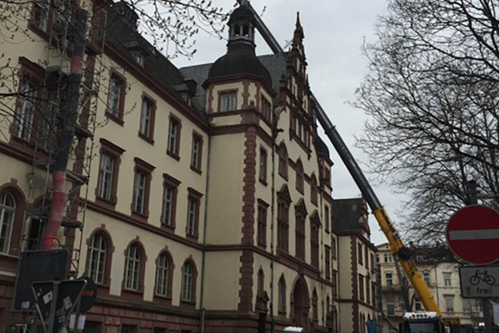 Günter Dörhöfer Bauunternehmung Referenzen Sanierung altes Gericht Wiesbaden