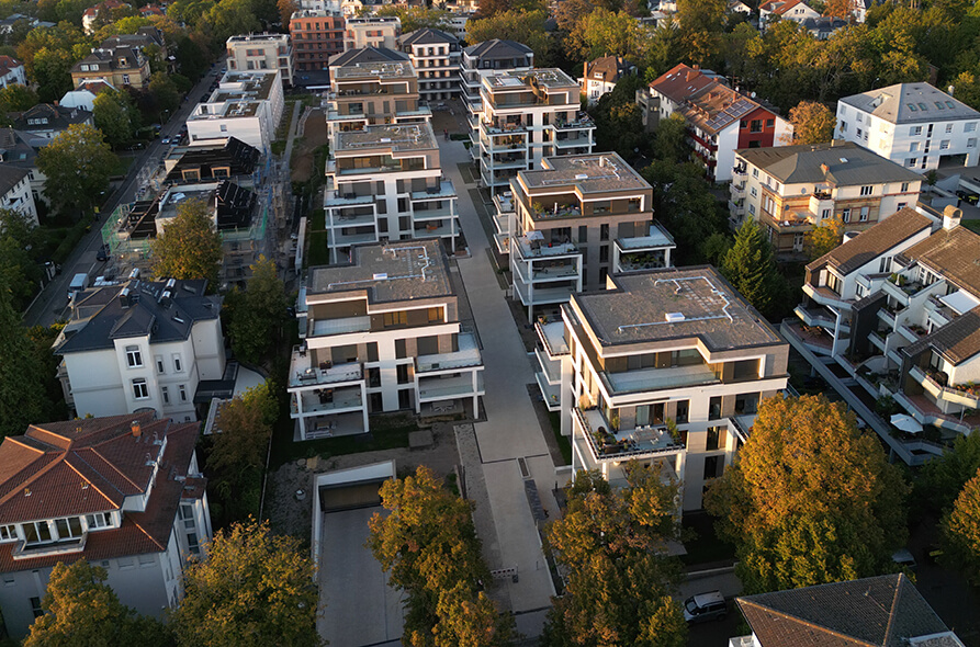 Günter Dörhöfer Bauunternehmung Leistungen Neubau Mehrfamilienhaus